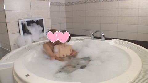 ラブホのお風呂で中出しセックス(モザイク有り)