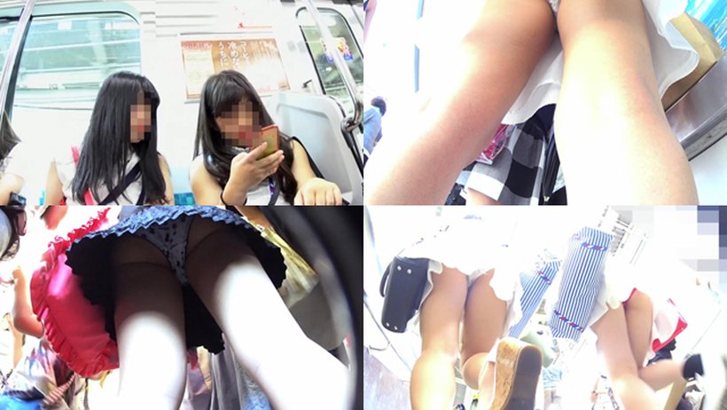 クリオネさんのパンチラHOLIC・41 私服JD・JK・JCちゃん in 原〇! な3本立て